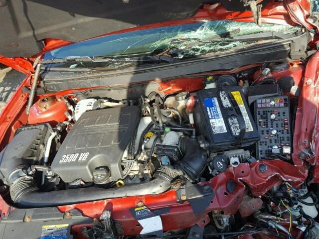 1G2ZH578964104484 - 2006 PONTIAC G6 GT RED photo 7