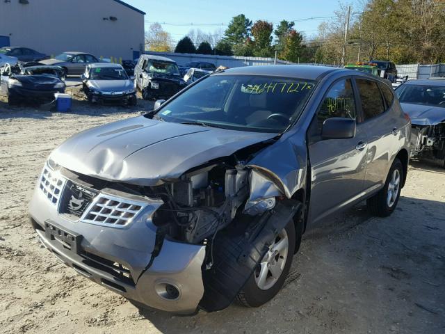 JN8AS5MV4AW141366 - 2010 NISSAN ROGUE S GRAY photo 2