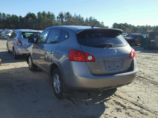 JN8AS5MV4AW141366 - 2010 NISSAN ROGUE S GRAY photo 3