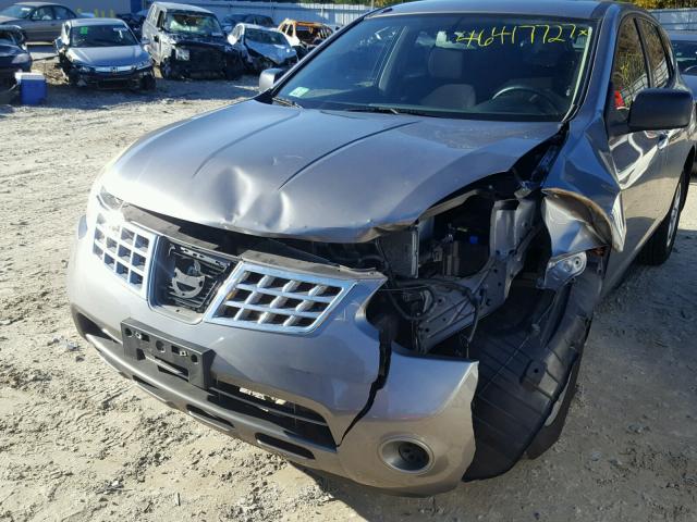 JN8AS5MV4AW141366 - 2010 NISSAN ROGUE S GRAY photo 9