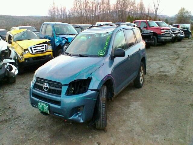 JTMBF35V995015867 - 2009 TOYOTA RAV4 BLUE photo 2