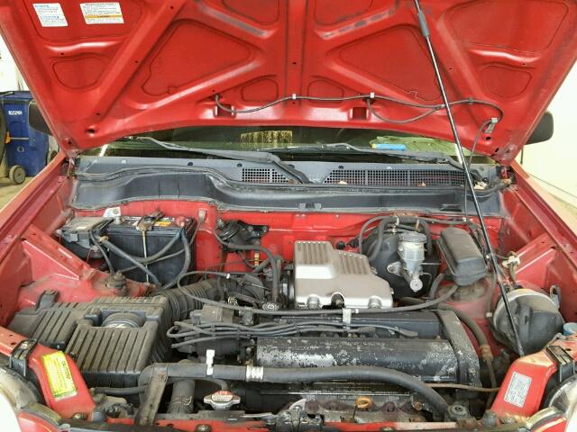 JHLRD1846XC037980 - 1999 HONDA CR-V RED photo 7