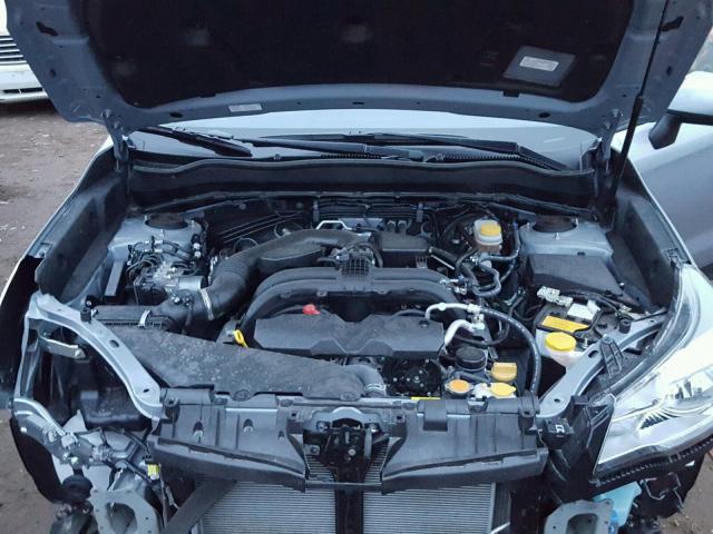 JF2SJAGC8HH576106 - 2017 SUBARU FORESTER 2 SILVER photo 7