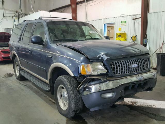 1FMPU18L6XLC43467 - 1999 FORD EXPEDITION BLUE photo 1