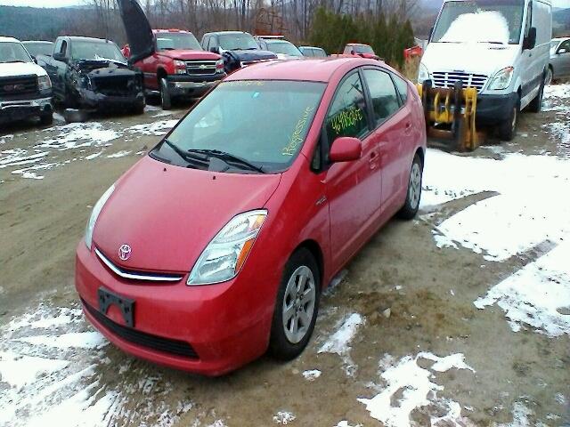 JTDKB20U077554139 - 2007 TOYOTA PRIUS RED photo 2