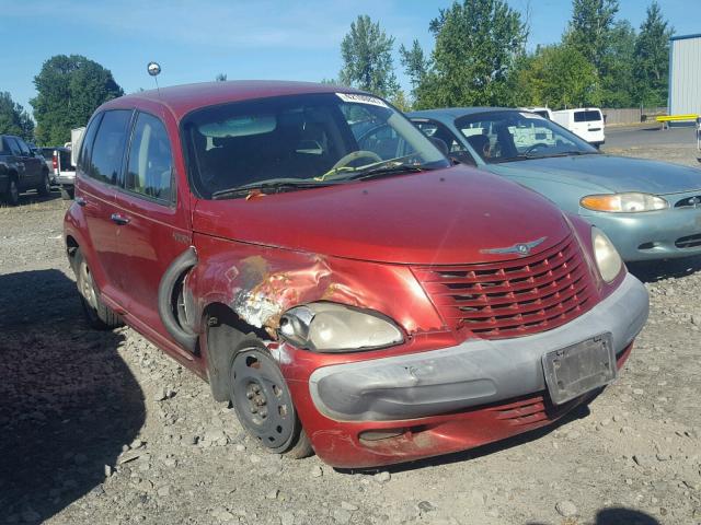 3C4FY58B32T218932 - 2002 CHRYSLER PT CRUISER RED photo 1