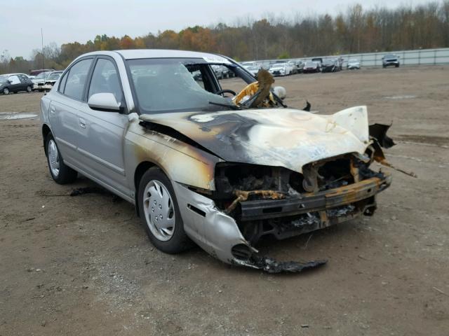 KMHDN45D13U666928 - 2003 HYUNDAI ELANTRA GL SILVER photo 1