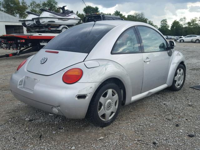 3VWCS21C71M408454 - 2001 VOLKSWAGEN NEW BEETLE Gümüş foto 4