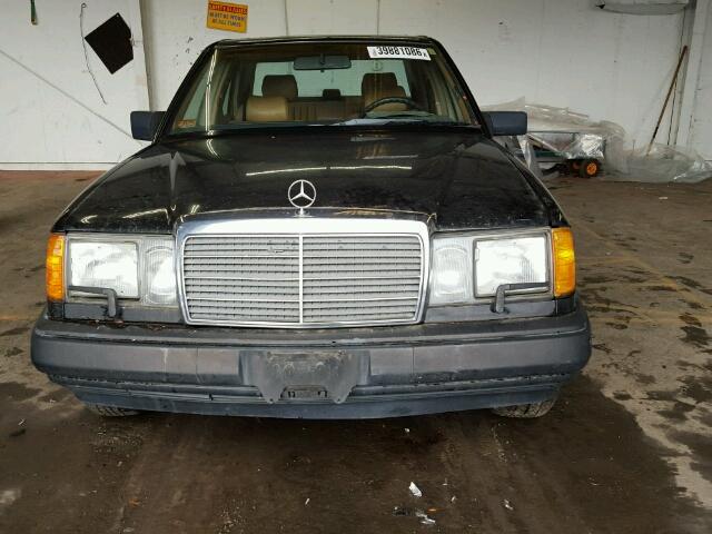 EA30D9HA357527 - 1987 MERCEDES-BENZ 300E BLACK photo 10