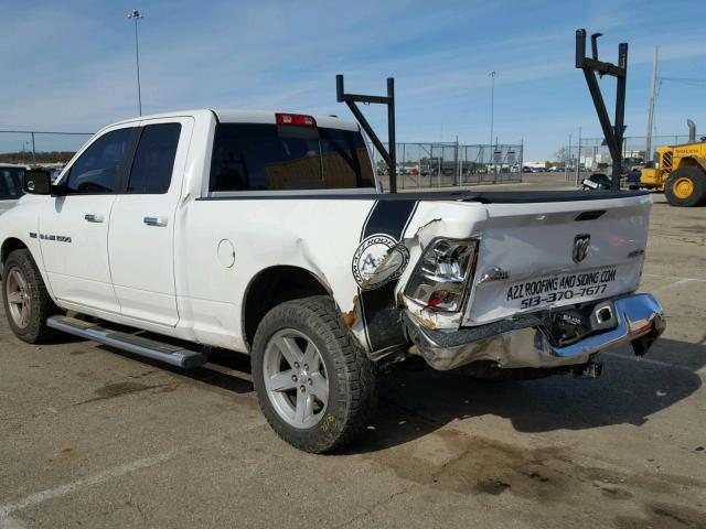 1D7RV1GT9BS558229 - 2011 DODGE RAM 1500 WHITE photo 3