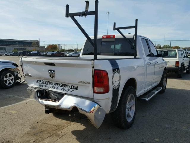 1D7RV1GT9BS558229 - 2011 DODGE RAM 1500 WHITE photo 4