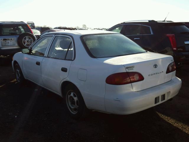 2T1BR12E02C522732 - 2002 TOYOTA COROLLA CE WHITE photo 3