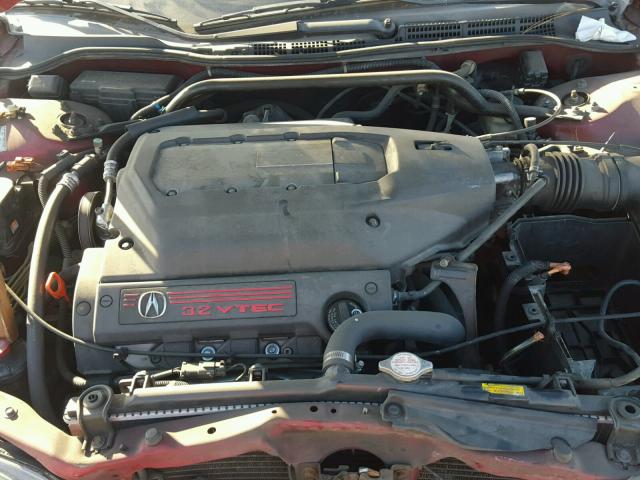 19UYA42651A013865 - 2001 ACURA 3.2CL TYPE RED photo 7