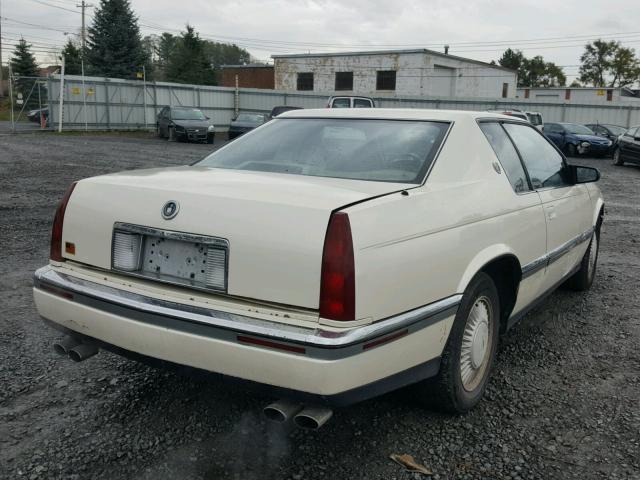 1G6EL13B6NU621956 - 1992 CADILLAC ELDORADO WHITE photo 4