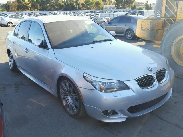 WBANW53518CT50544 - 2008 BMW 550 I SILVER photo 1