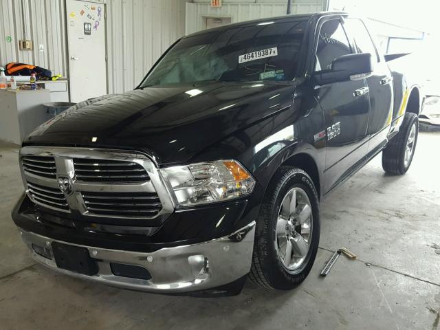 1C6RR7GM6GS371152 - 2016 RAM 1500 SLT BLACK photo 2