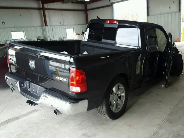 1C6RR7GM6GS371152 - 2016 RAM 1500 SLT BLACK photo 4