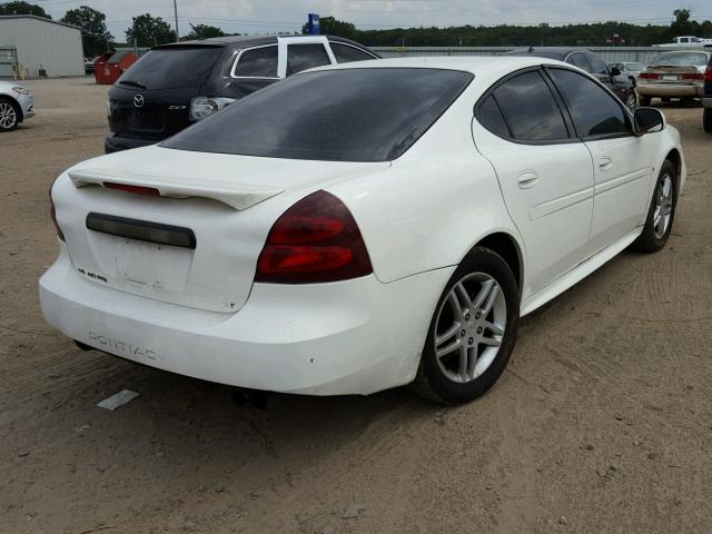 2G2WR554761308549 - 2006 PONTIAC GRAND PRIX Ақ фото 4
