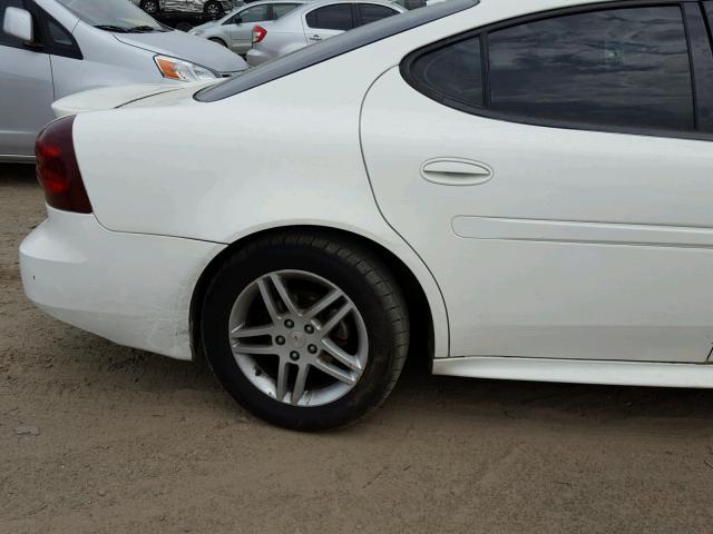 2G2WR554761308549 - 2006 PONTIAC GRAND PRIX Ақ фото 9