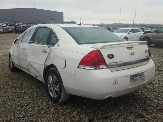 2G1WU583189280418 - 2008 CHEVROLET IMPALA LTZ WHITE photo 3