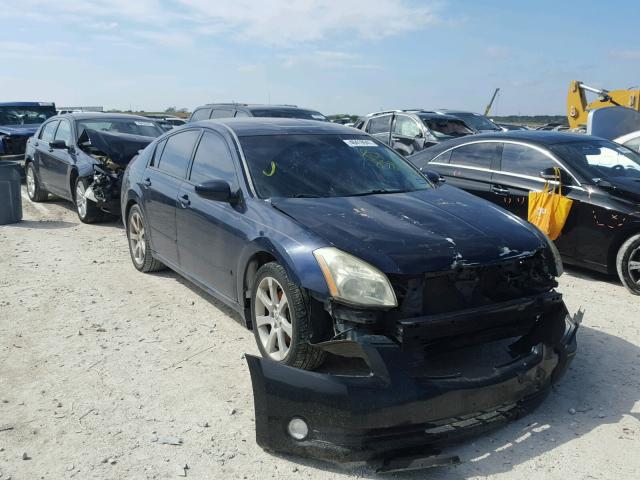 1N4BA41E27C801258 - 2007 NISSAN MAXIMA SE BLUE photo 1