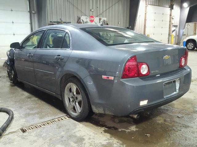 1G1ZH57B48F221428 - 2008 CHEVROLET MALIBU 1LT გრაფიტი ფოტო 3