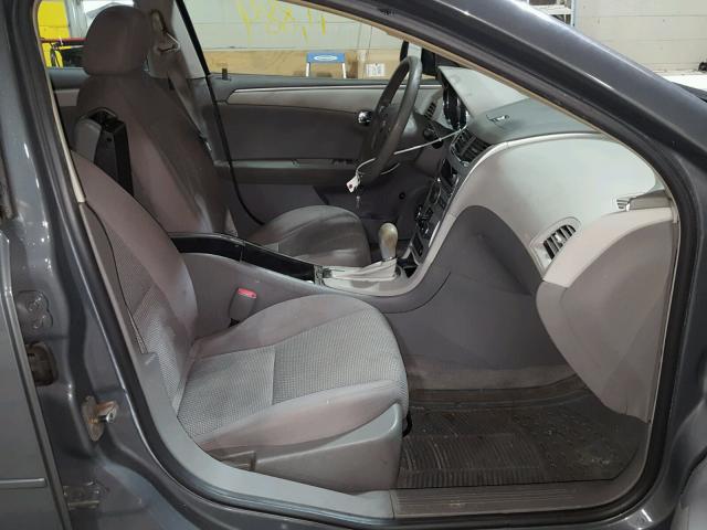 1G1ZH57B48F221428 - 2008 CHEVROLET MALIBU 1LT გრაფიტი ფოტო 5