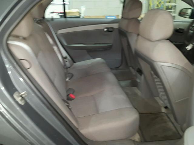 1G1ZH57B48F221428 - 2008 CHEVROLET MALIBU 1LT გრაფიტი ფოტო 6