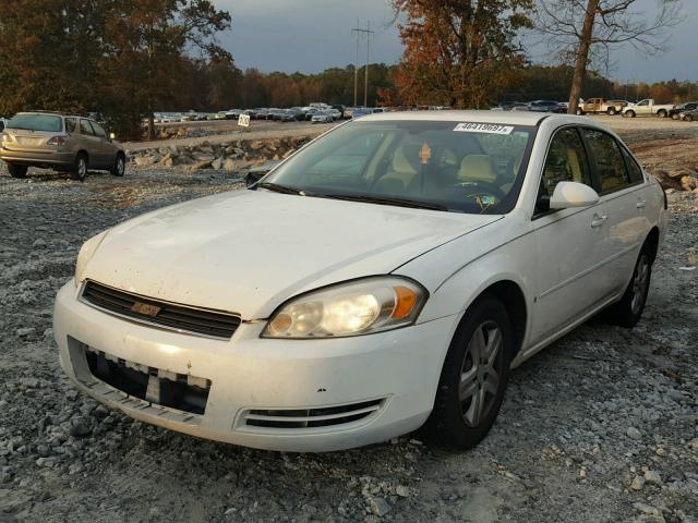 2G1WB58K289230401 - 2008 CHEVROLET IMPALA LS WHITE photo 2