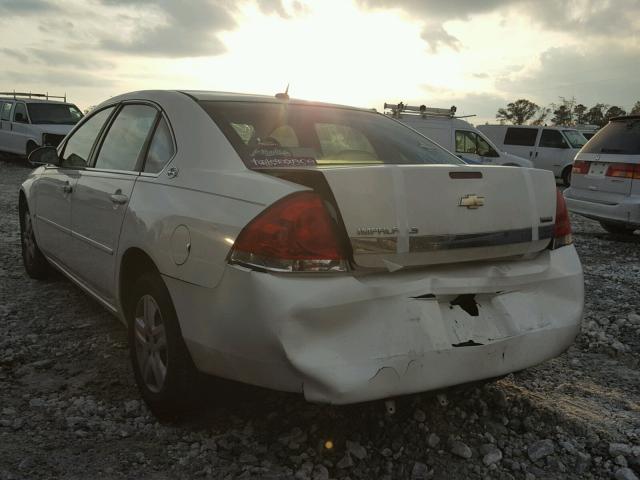 2G1WB58K289230401 - 2008 CHEVROLET IMPALA LS WHITE photo 3