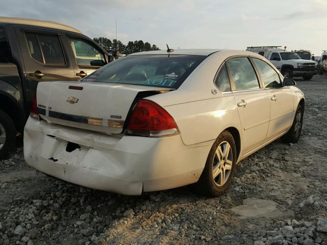 2G1WB58K289230401 - 2008 CHEVROLET IMPALA LS WHITE photo 4