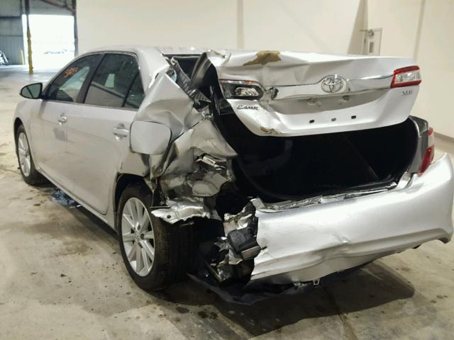 4T4BF1FK8DR301377 - 2013 TOYOTA CAMRY L ვერცხლისფერი ფოტო 3