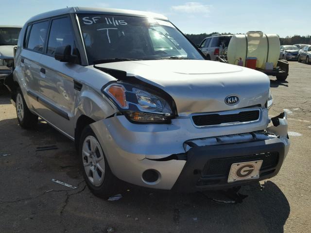 KNDJT2A14A7033669 - 2010 KIA SOUL SILVER photo 1