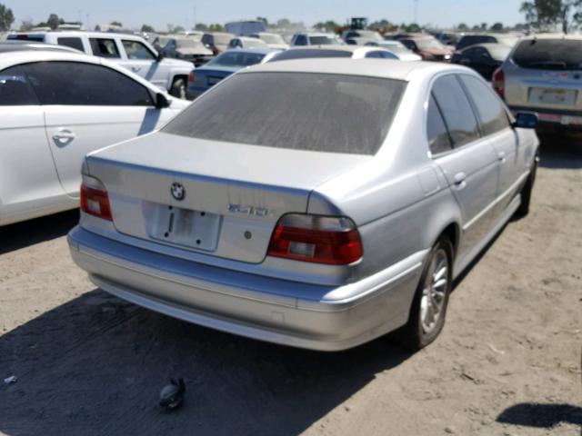 WBADN634X2GN85679 - 2002 BMW 540 I AUTO SILVER photo 4