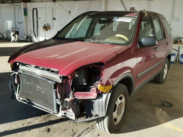 JHLRD78403C038524 - 2003 HONDA CR-V LX RED photo 2