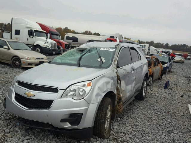 2GNALDEK7D6109850 - 2013 CHEVROLET EQUINOX LT SILVER photo 2