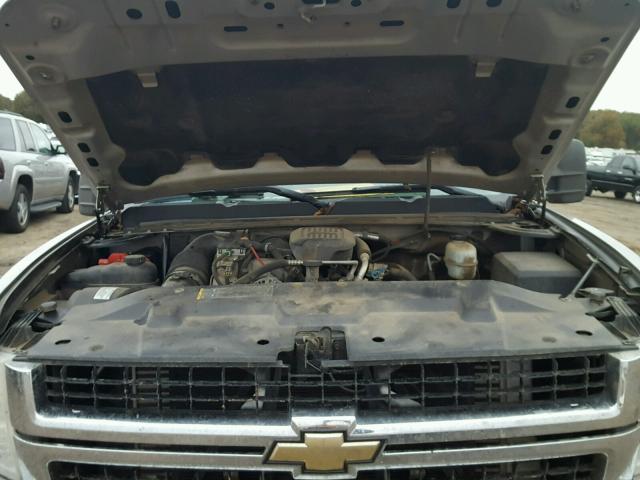 1GCHK29607E602474 - 2007 CHEVROLET SILVERADO TAN photo 7