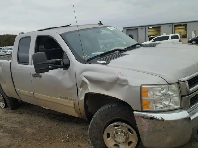 1GCHK29607E602474 - 2007 CHEVROLET SILVERADO TAN photo 9