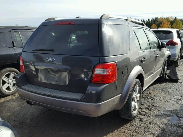 1FMDK02197GA34033 - 2007 FORD FREESTYLE GRAY photo 4