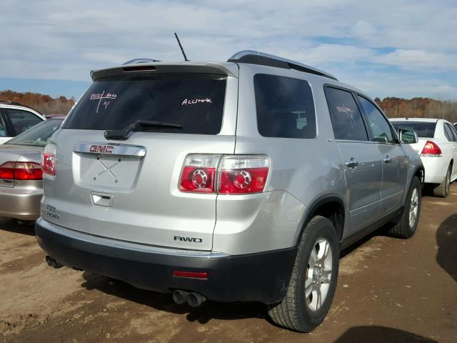 1GKEV23D79J207045 - 2009 GMC ACADIA SLT ვერცხლისფერი ფოტო 4