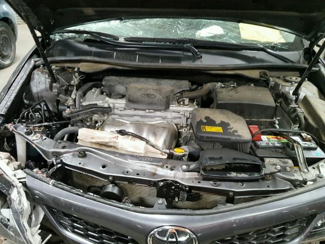 4T1BF1FK8EU448715 - 2014 TOYOTA CAMRY L GRAY photo 7