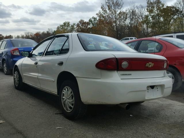 1G1JC52F547155112 - 2004 CHEVROLET CAVALIER WHITE photo 3