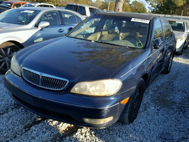 JNKCA31A61T032243 - 2001 INFINITI I30 BLUE photo 2