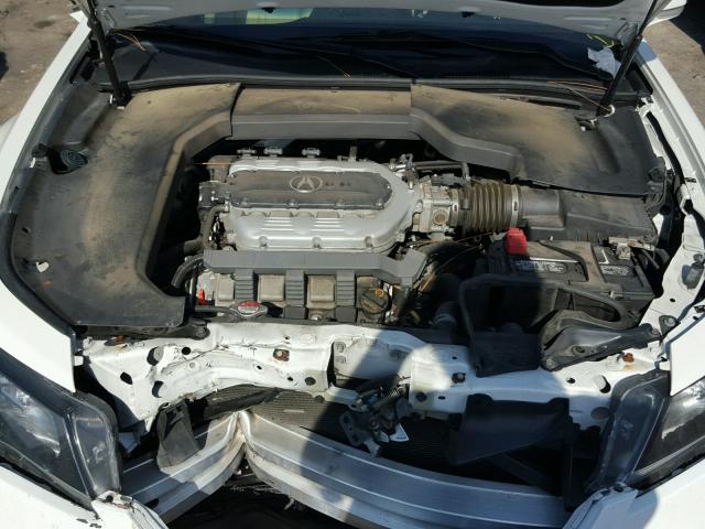 19UUA8F2XCA038633 - 2012 ACURA TL WHITE photo 7