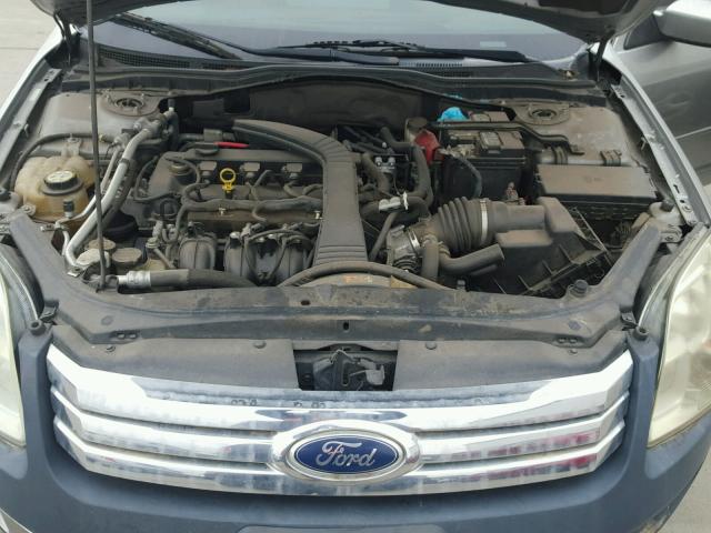 3FAHP07Z28R248190 - 2008 FORD FUSION SE SILVER photo 7