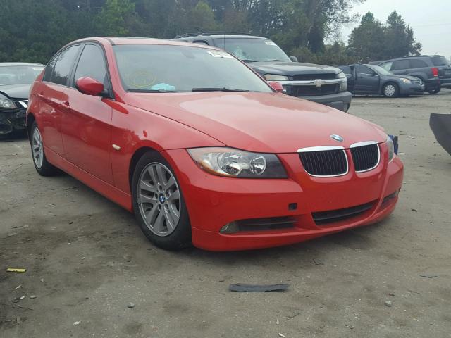 WBAVB13546KX34633 - 2006 BMW 325 I RED photo 1