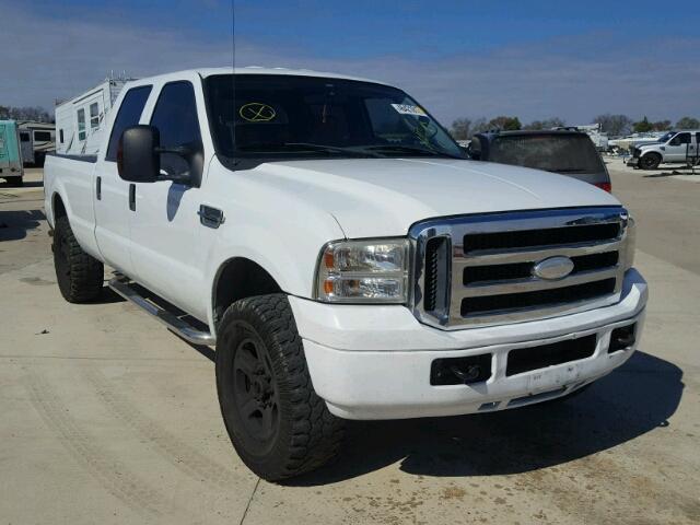 1FTSW21P66EB79512 - 2006 FORD F250 SUPER WHITE photo 1