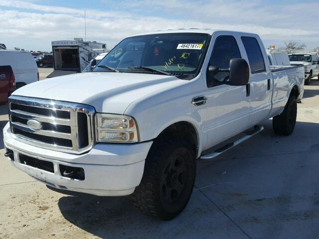 1FTSW21P66EB79512 - 2006 FORD F250 SUPER WHITE photo 2