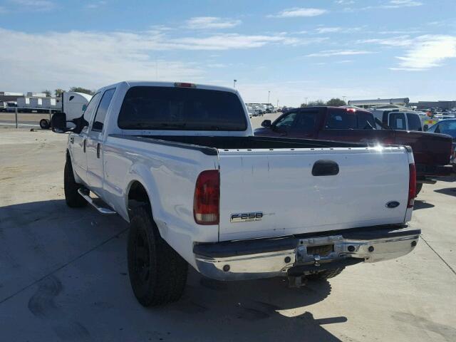 1FTSW21P66EB79512 - 2006 FORD F250 SUPER WHITE photo 3