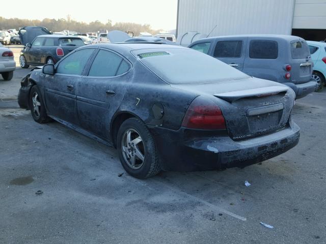 2G2WS522841276957 - 2004 PONTIAC GRAND PRIX BLACK photo 3